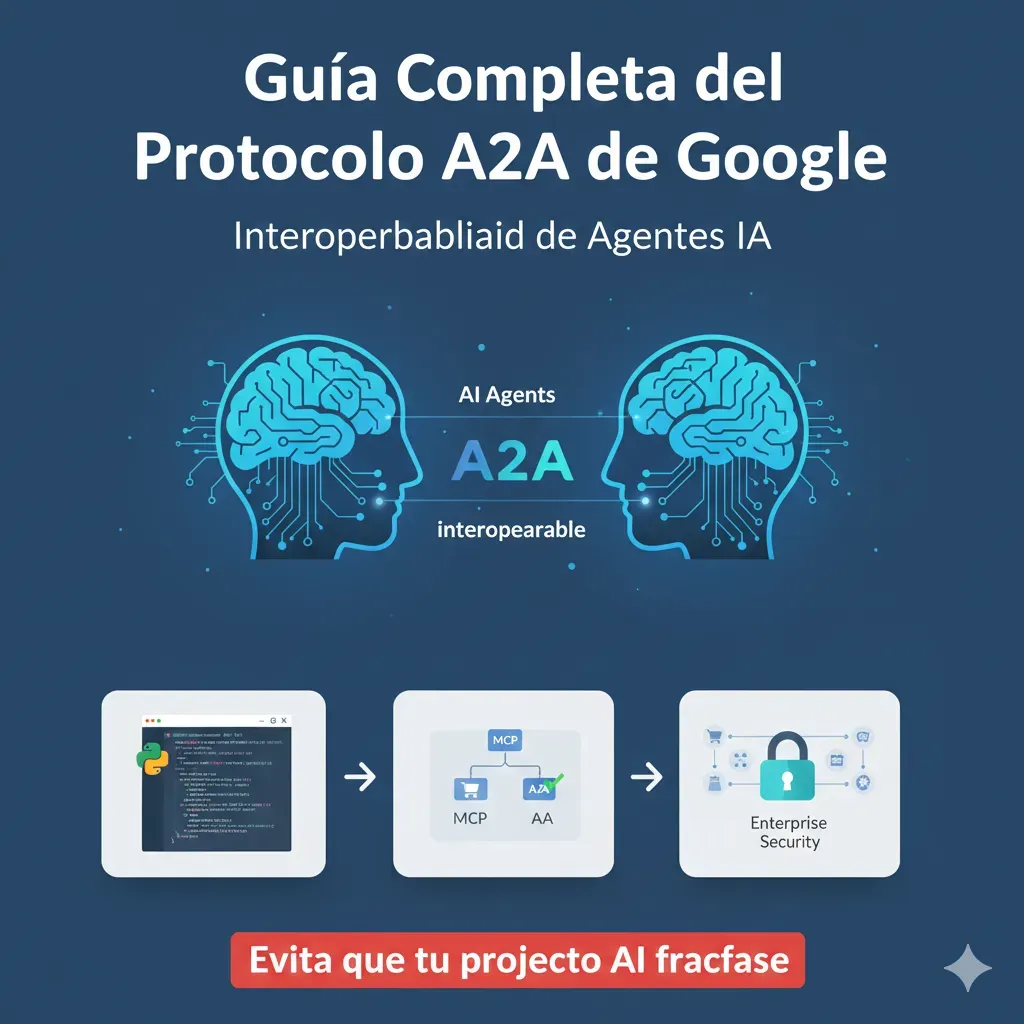 Agent2Agent (A2A) Protocol: El Nuevo Estándar de Google para Interoperabilidad de Agentes IA (Por Qué el 40% de Proyectos Agentic Fallan Sin Él) | BCloud Solutions