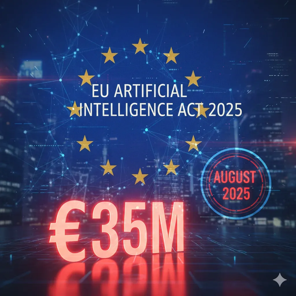EU AI Act 2025: Compliance Obligatorio Agosto 2025 (Multas Hasta €40M) - Guía Completa para Empresas | BCloud Consulting