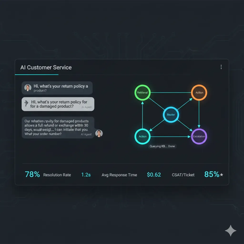 Cómo Implementar Agentes Autónomos IA con LangGraph para Customer Service 2025 | BCloud Consulting