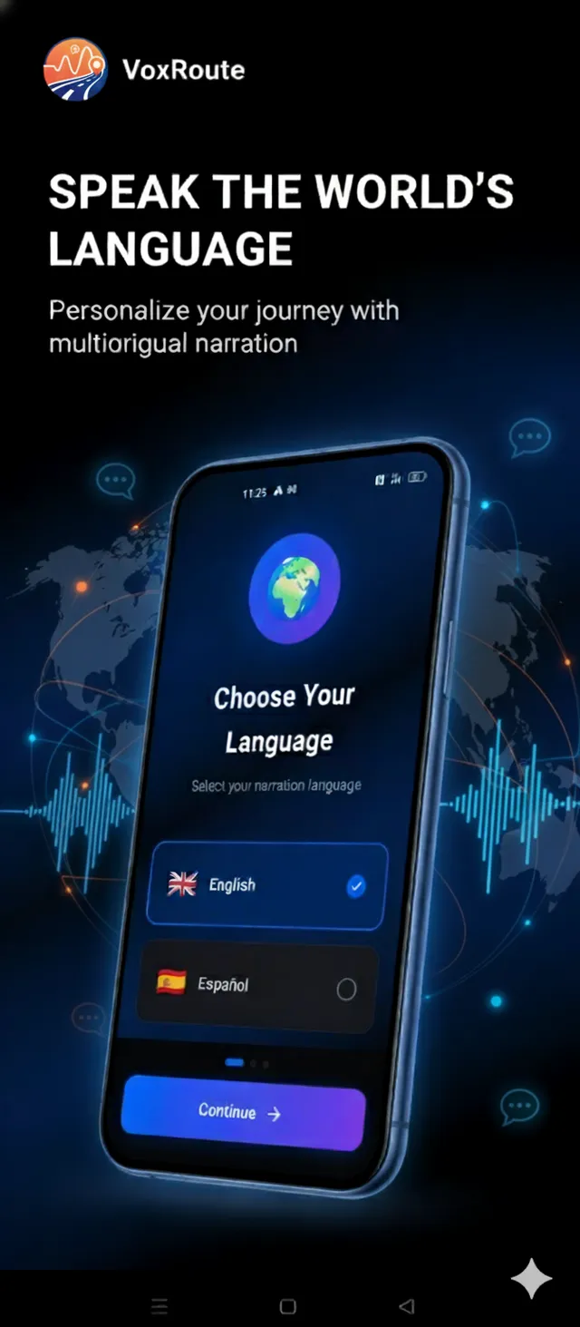 VoxRoute Companion Screen - Sistema de agentes IA en modo idle